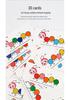 Montessori Bead Clamping & Color Recognition Caterpillar Toy for Early Education
