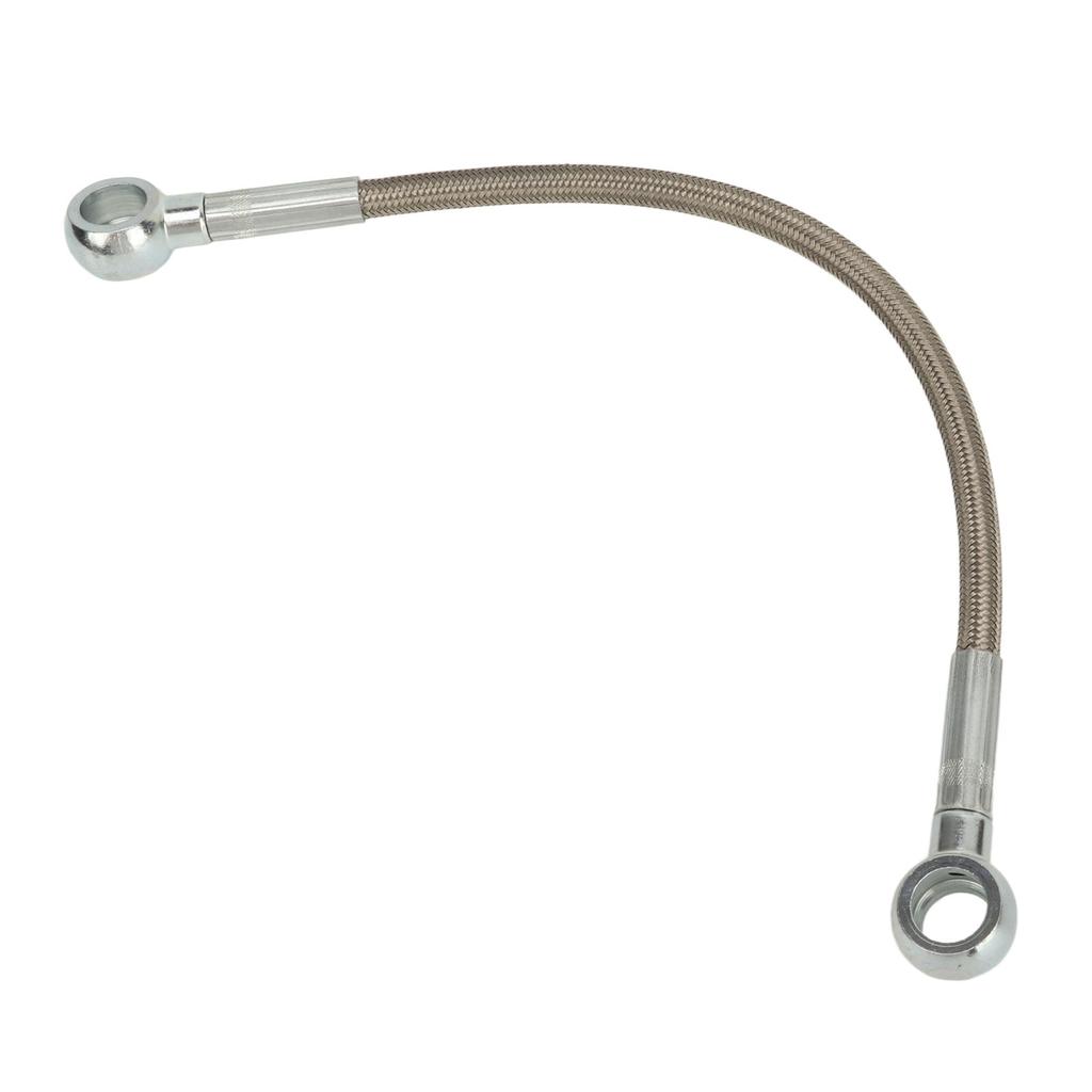 Oil Supply Line Hose 11361705532 Stainless Steel Rustproof Turbo Oil Feed Line for E36 E46 E39 E85 E86