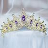 Bridal Crown Headband Headband Wedding Korean Style Birthday Adult Gift Crystal Crown Princess Dress Hair Accessory