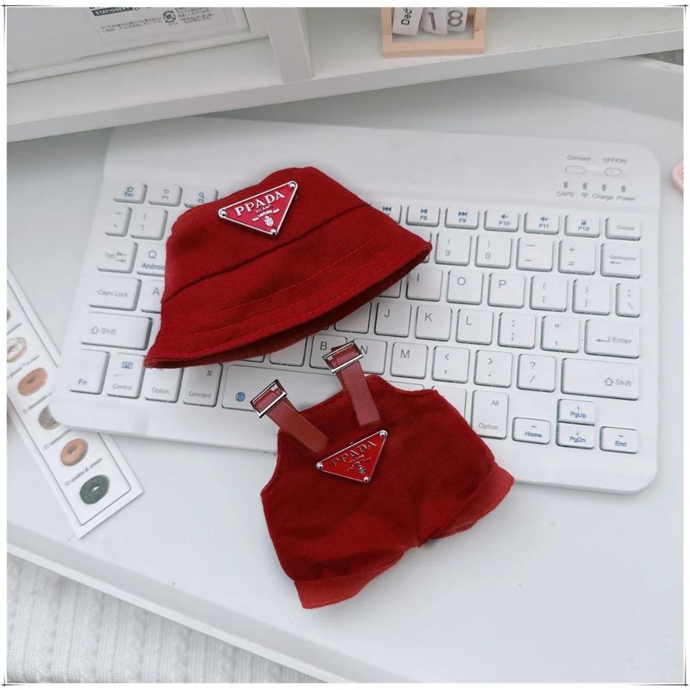 The First and Second Generations of Labubu Only Sell 17cm Seated Party Clothes Accessories Inverted Triangle Workwear Fashion