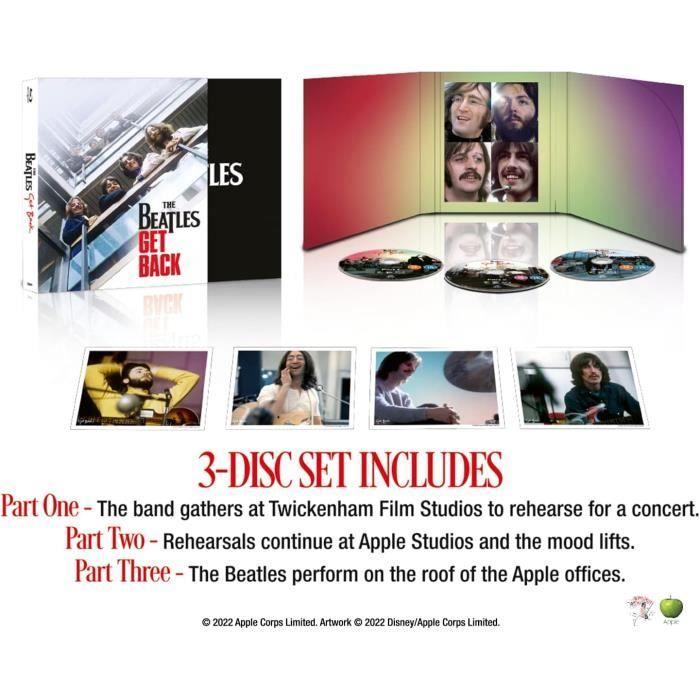 The beatles get back blu-ray import - date de sortie: 11 juillet 2022 - format: blu-ray,pal - numéro du modèle de l'article: 1349