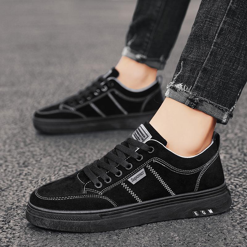 Men's Shoes 2026 New Spring Work Safety Shoes, Anti-slip, Wear-resistant, Versatile Casual Sports Work Shoes, Men's Board Shoes