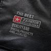 Fall Men's Leather Fashion Motorcycle Wear Flight Thin Leather Jacket Men's Coat Air Force