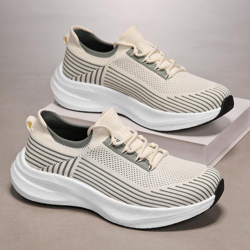 Nuova Moda Uomo Quattro Stagioni Scarpe Comode con Suola Spessa Studenti Ragazzi di Tendenza Suola Morbida Traspiranti Casual Scarpe da Corsa