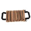 Roll Up Tool Bag with 6 Zippers Pockets Detachable Parts Organizer Pouch for Wrench Screwdriver Socket Pliers Khaki