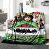 Lord Rings Personalized Text Blanket Cozy Customizable Blanket Soft Warm Cozy Throw For Bedding Bed Living Room Seaside Ideal for All Seasons