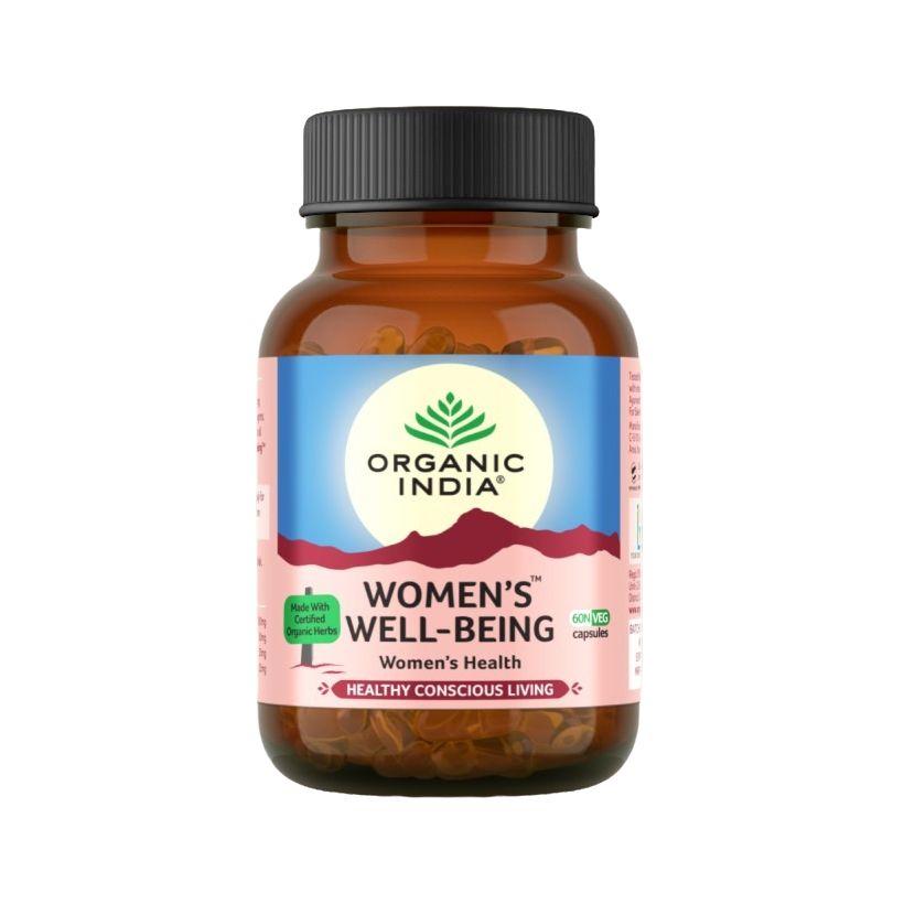 

Вуменс Вел Биинг (60 кап, 350 мг), Womens Well-Being, Organic India