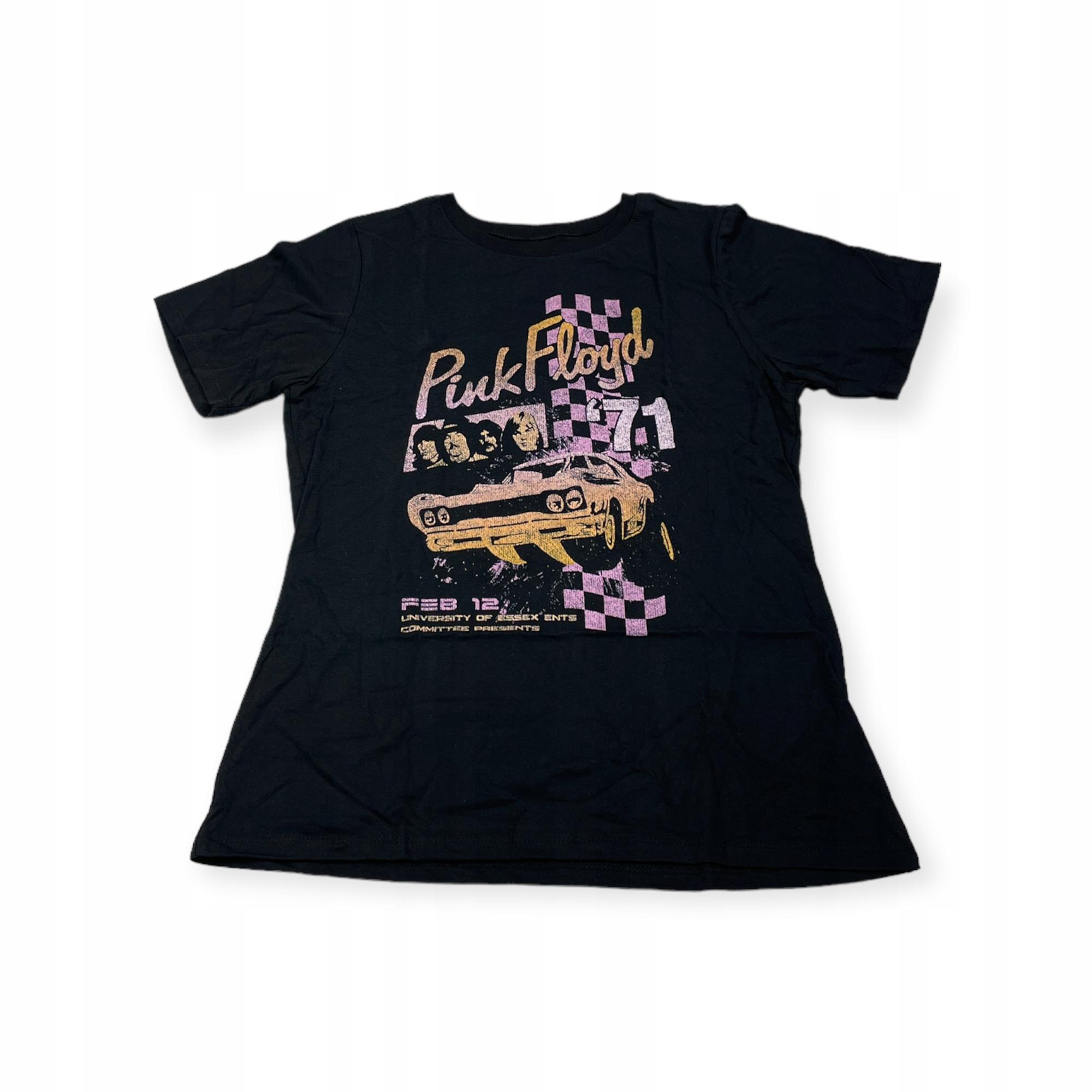 

Koszulka T-shirt damski okrągły dekolt Pink Floyd M