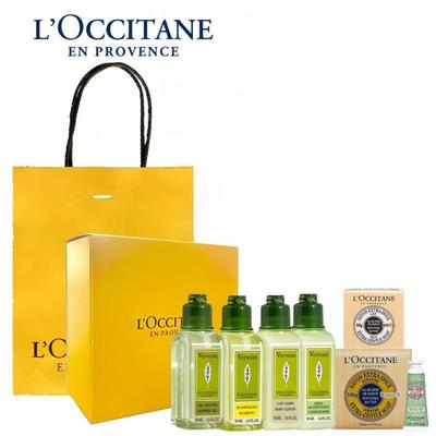 L'OCCITANE Verbena Portable Wash & Care 7-Piece Gift Set