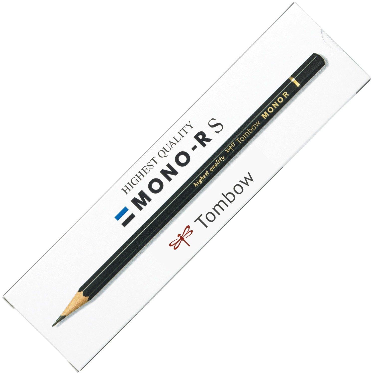 

Tombow High-Quality 2B Pencils MONO RS - Ultra-Fine Lead for Smooth Writing, 1 Dozen