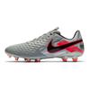 Nike Tiempo Legend 8 Academy MG Metallic Grey Crimson Men Sneakers Metallic-Bomber-Grey Particle-Grey Laser-Crimson AT5292-906