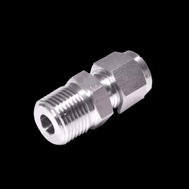 Swagelok Style 316 SS NPT Instrument Conversion Adapter