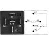 4Pin 5Pin JD1914 Car Relay 12V 24V 40A SPDT Car Switch and Starter Waterproof Relay for Boat Tractor Truck Motorcycle(5P 12V 40A)