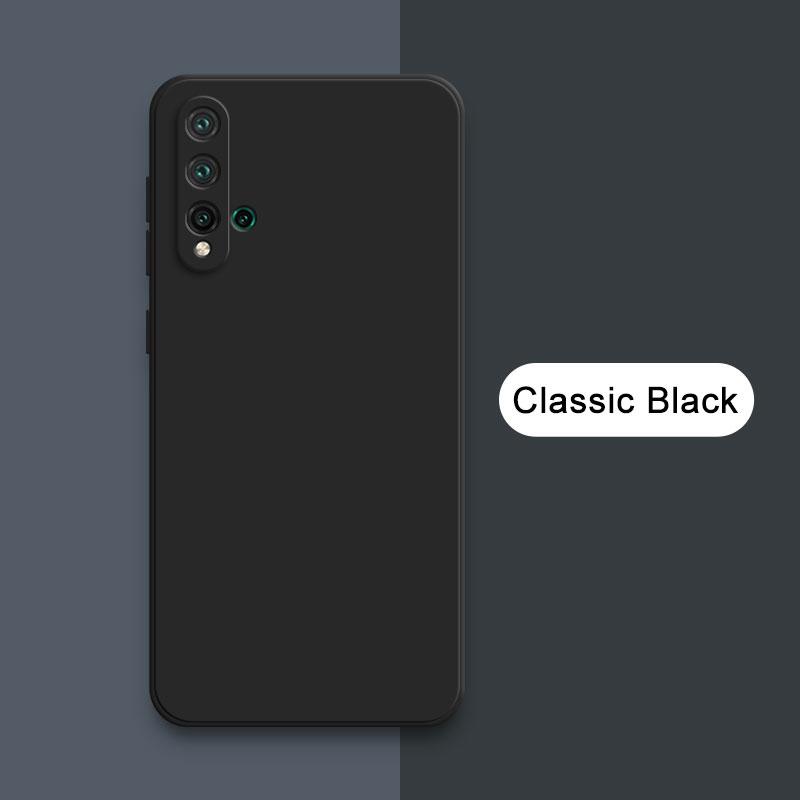

Квадратный жидкий силиконовый чехол для телефона Huawei Nova 5 5T 5i Pro 5Z Soft Edge Защитный чехол для мобильного телефона Nova5T Nova5iPro Сумка Nova 5