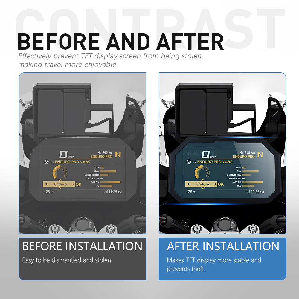 For BMW F 900 GS F900GS 2023 2024 2025 TFT Anti-theft Protection F900 GS Accessories Cockpit TFT Display Screen Protective Film
