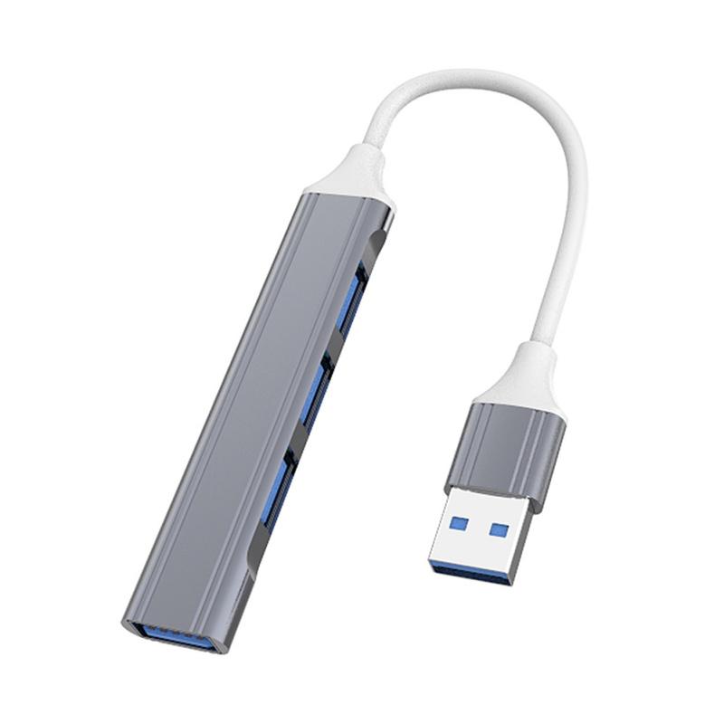 High-speed Type-c Usb C Hub 4-port Multi Splitter Adapter Otg Compatible For Lenovo Huawei Xiaomi