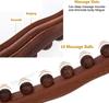 Alark Wooden Massage Stick Roller Massage Muscle Roller Massage Stick Wood Therapy Massage Tools Back Pain Relif Professional Body Massager (8 Be