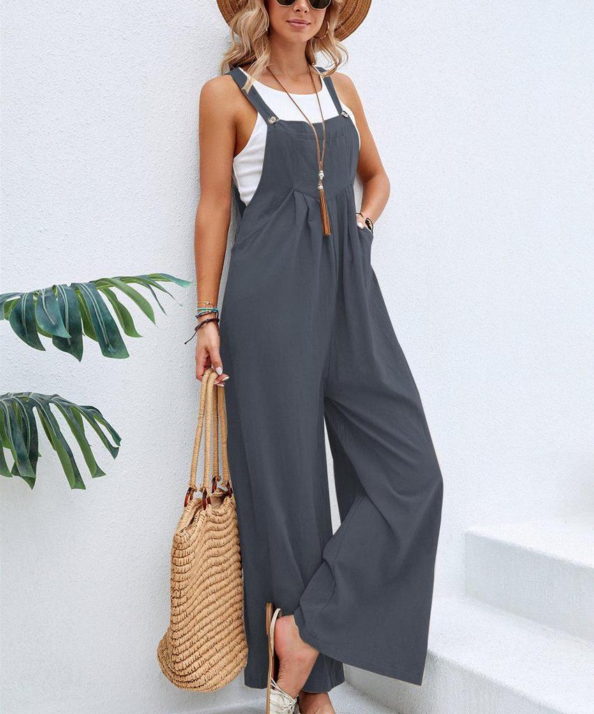 Frühjahr-Sommer 2026 Damen-Jumpsuits & Overalls Kollektion mit weitem Bein