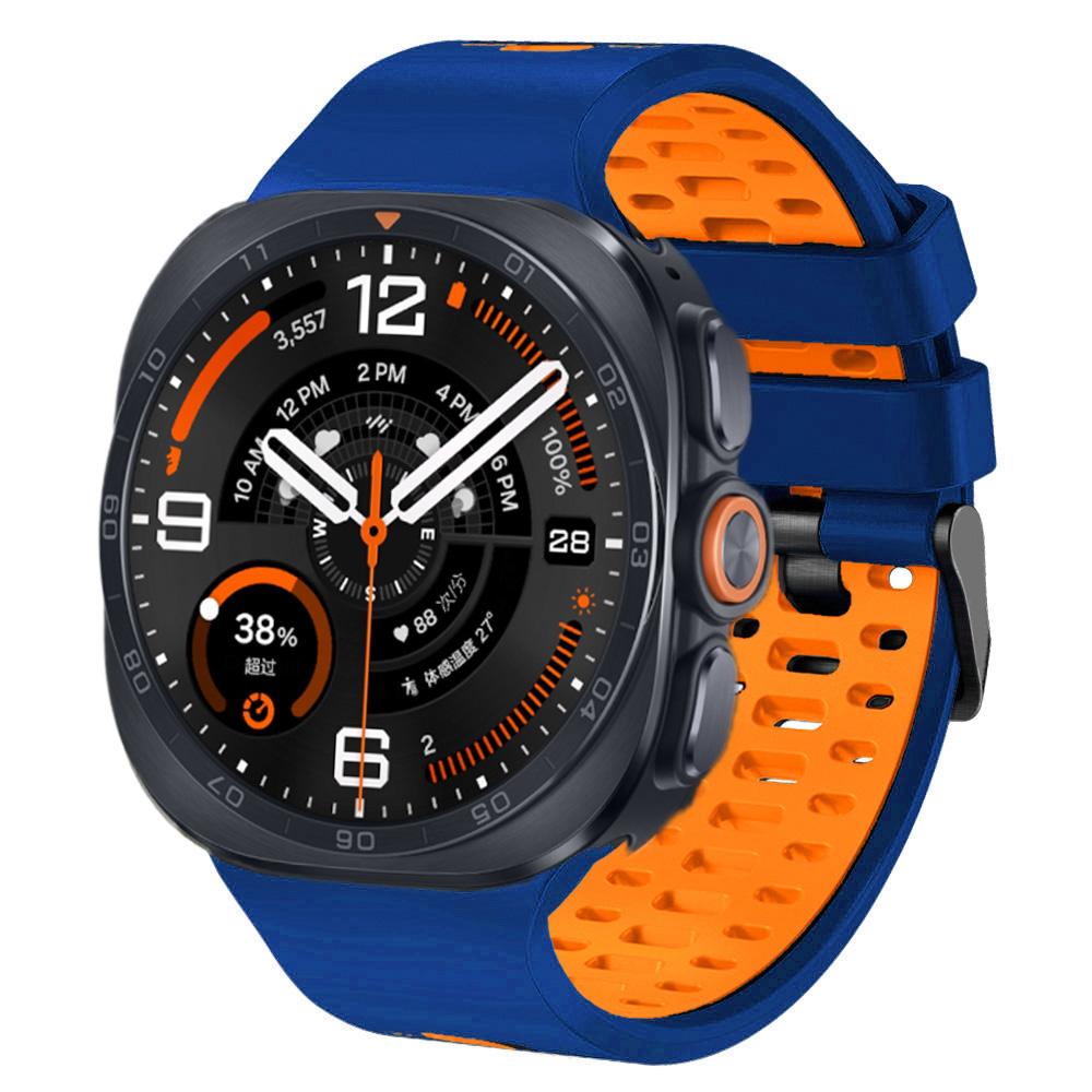 Outdoor Sports Silicone Strap For Samsung Galaxy Watch Ultra 2 Band For Galaxy Watch Ultra 2025 47mm Wristband Bracelet Belt