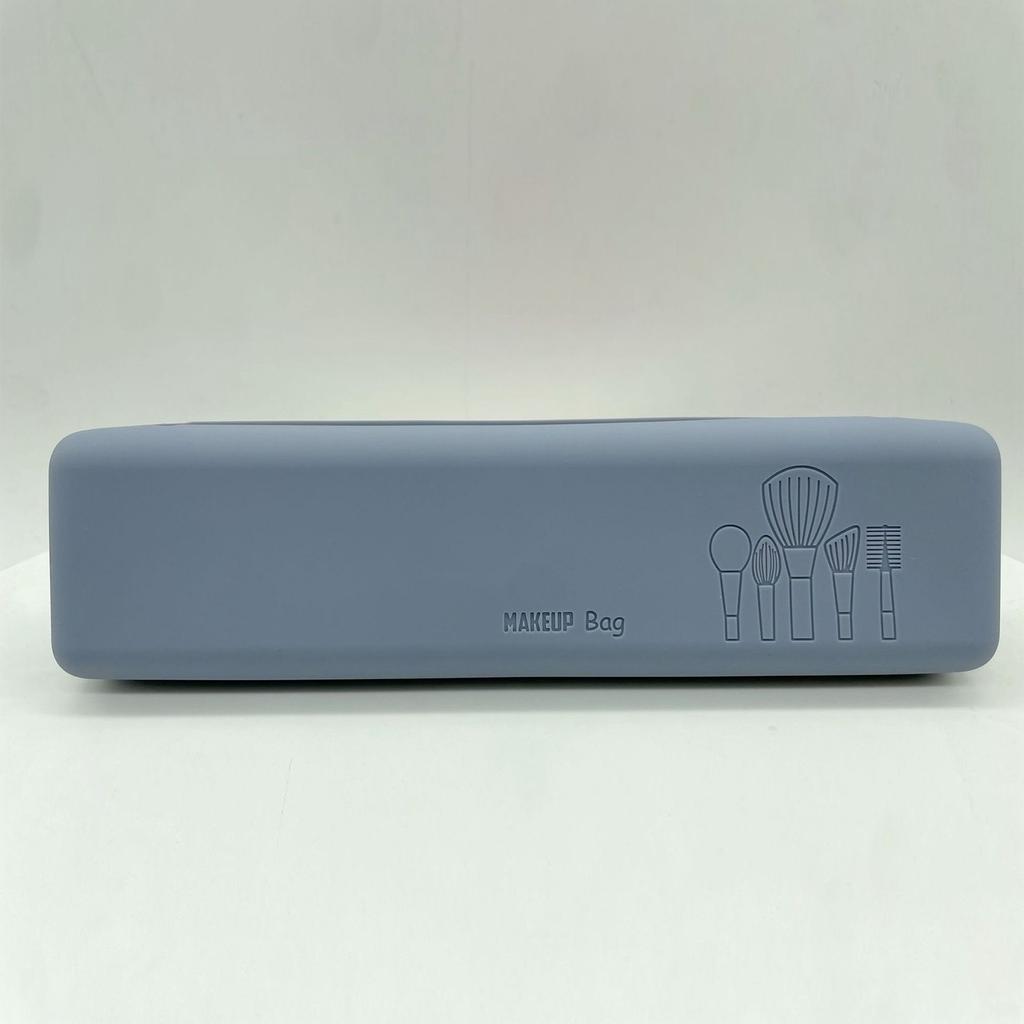 Square Silicone Storage Box Makeup Brush Storage Box