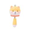 Cartoon Resin Cute Animal Bear Panda Cat Keychain Creative Shaking Tail Car Charm Bag Pendant Children Diy Keychain Accessories