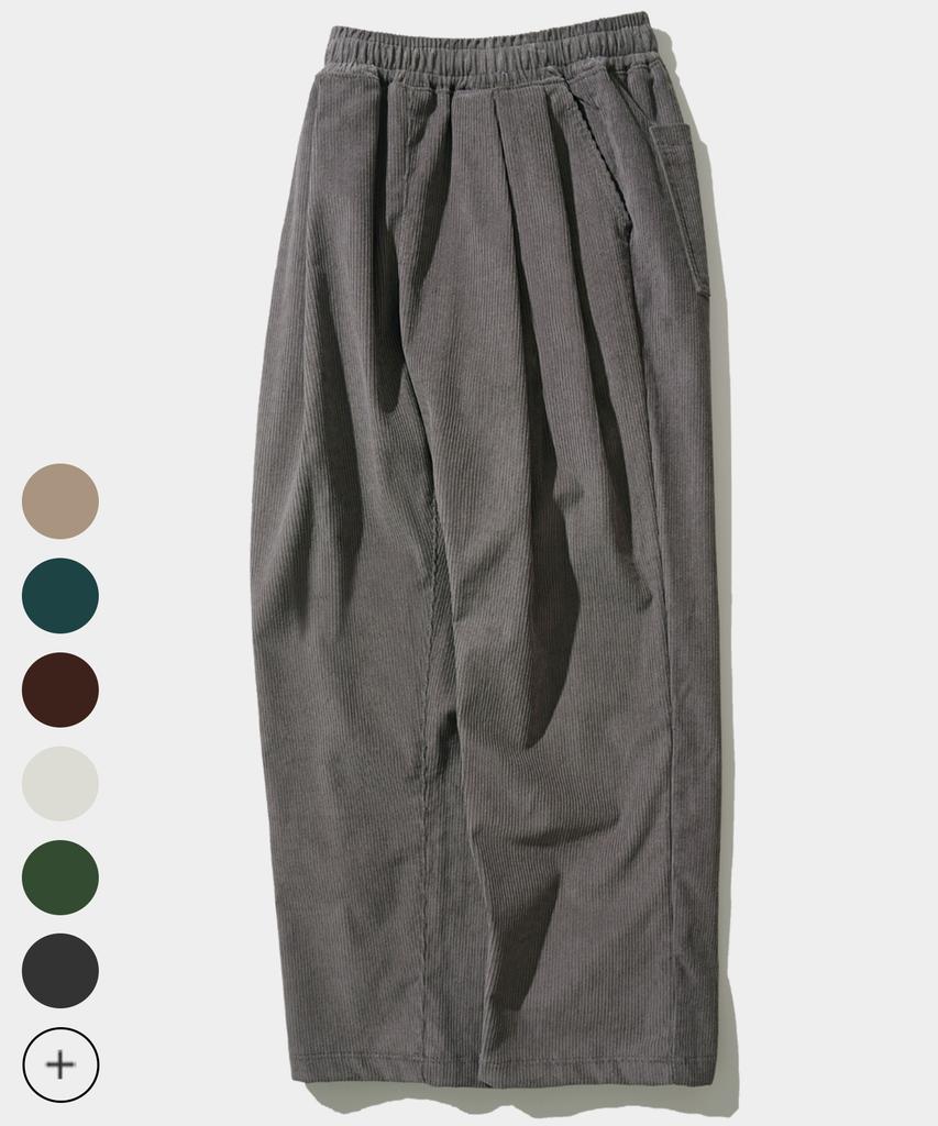 FP142 Midwhale Corduroy Wide Pants 8 Types Gray Sjlp1382