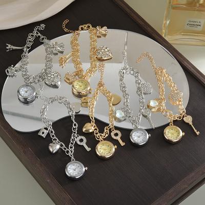 Charm Chain Bracelet Watch Temperament Jewelry Watch Modern Creative Personality European and American Style Women's Watch