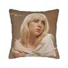 Billies Eilishs Pillowcase Double-Sided Printing Fabric Cushion Cover Decoration Throw Pillow Case Cover Home 45X45Cm