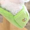 Adorable Sleeping Lamb Keychain, Soft Plush Sheep Stuffed Animal Pendant, Cartoon Slipper Position Key Ring for Bag Backpack, Cute Gift for Her