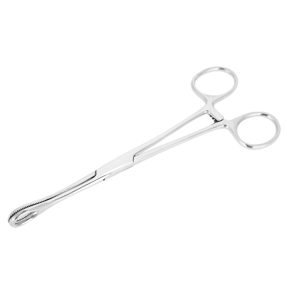 Body Piercing Pliers Tool Ear Lip Navel Nose Tongue Septum Sponge Forceps Clamp