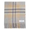 Lochcarron Lambswool Tartan Stole X Large, Scottish-Made, 100% (180cm 70cm) (Iona Silver)