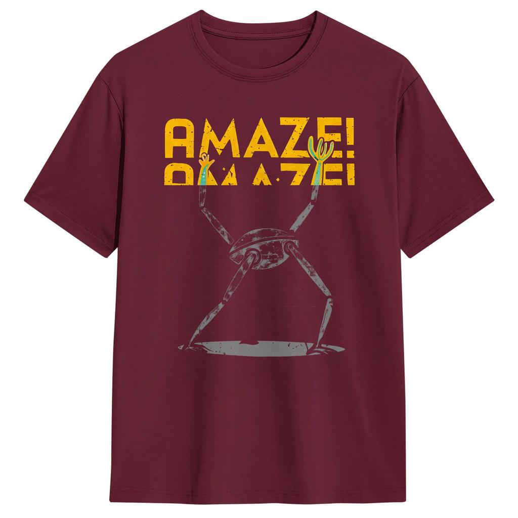 Project Hail Mary Amaze Amaze Amaze T Shirt Summer Fashion T Shirts Unisexs Cotton Plus Size Top Tees Short Sleeves Awesome Tops