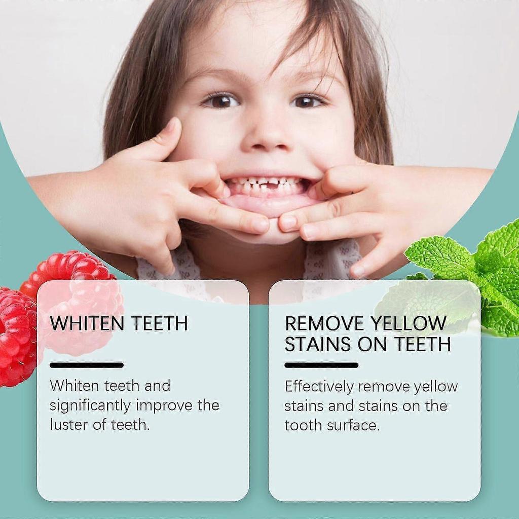 Kids Fluoride-Free Toothpaste,Anti-Cavity Bubblegum Berry Flavor - Gentle Remineralizing Formula for Children's Teeth