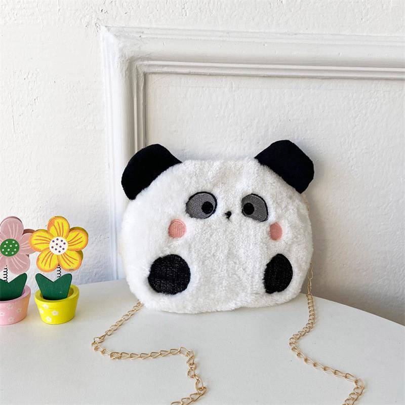 Adorable 2023 Plush Panda Chain Crossbody Bag For Girls Lightweight And Breathable
