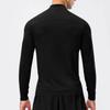 Men's /Winter Fitness Long Sleeve Quick,Dry Running Training Top Half,Zip Slim Fit Hooded Sweatshirt