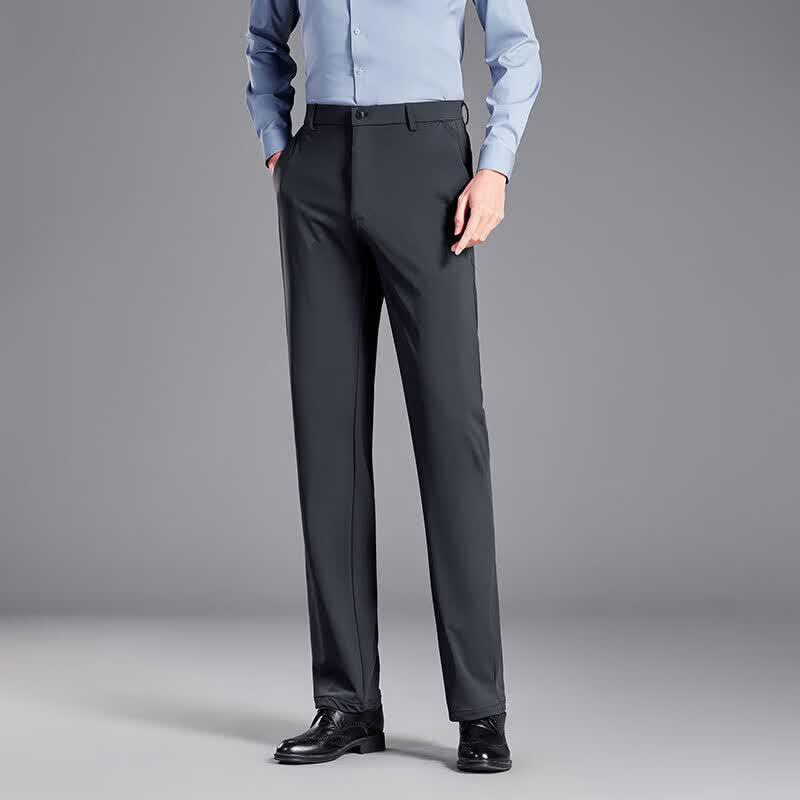 VEE KELLEN Men's Ice Silk Straight-Leg Casual Pants