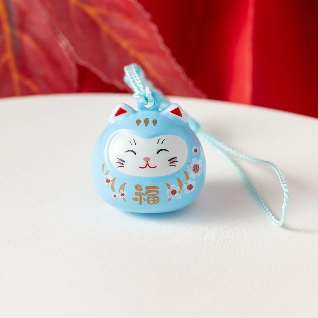 Japoński Kot Maneki-neko i Daruma Wisiorek na Szczęście Prezent