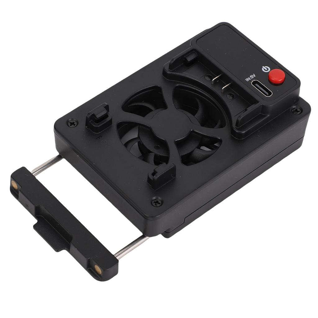 Cooling Fan Fit for A7S3 FX30 A7M4 Camera ABS Quiet Adjustable Camera External Cooling System for Video Recording Live