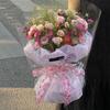 5 yarzi/rulou Hârtie de ambalare florală Hârtie de căptușeală pentru florărie Materiale florale Imprimare artistică Hârtie de împachetat cadouri