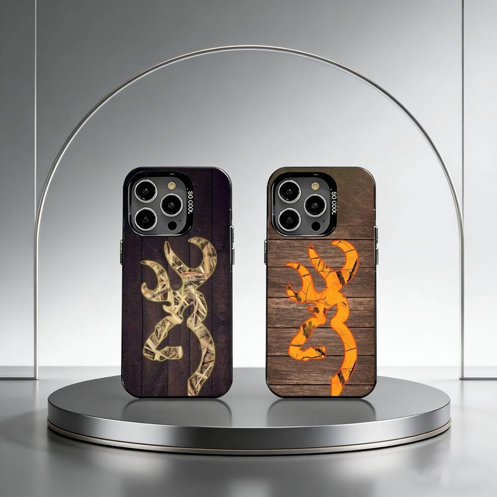 Jagd Camo Handyhülle Für iPhone 17,16,15,14,13,12,11 Plus,Pro Max,XS,Farbig Silberbeschichtete Innenabdeckung
