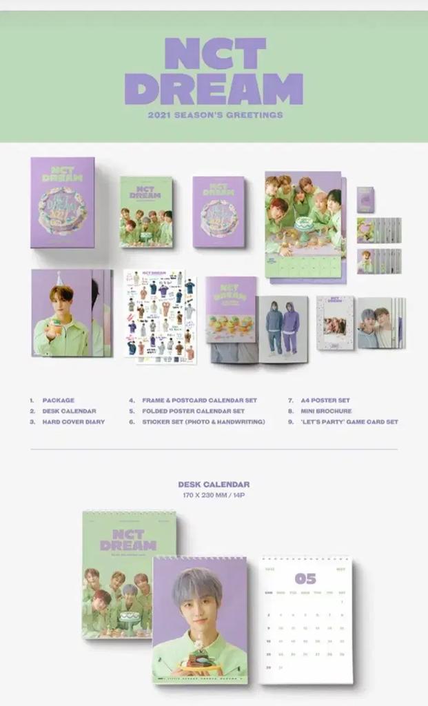 NCT DREAM 2021 SEASON'S GREETINGS
