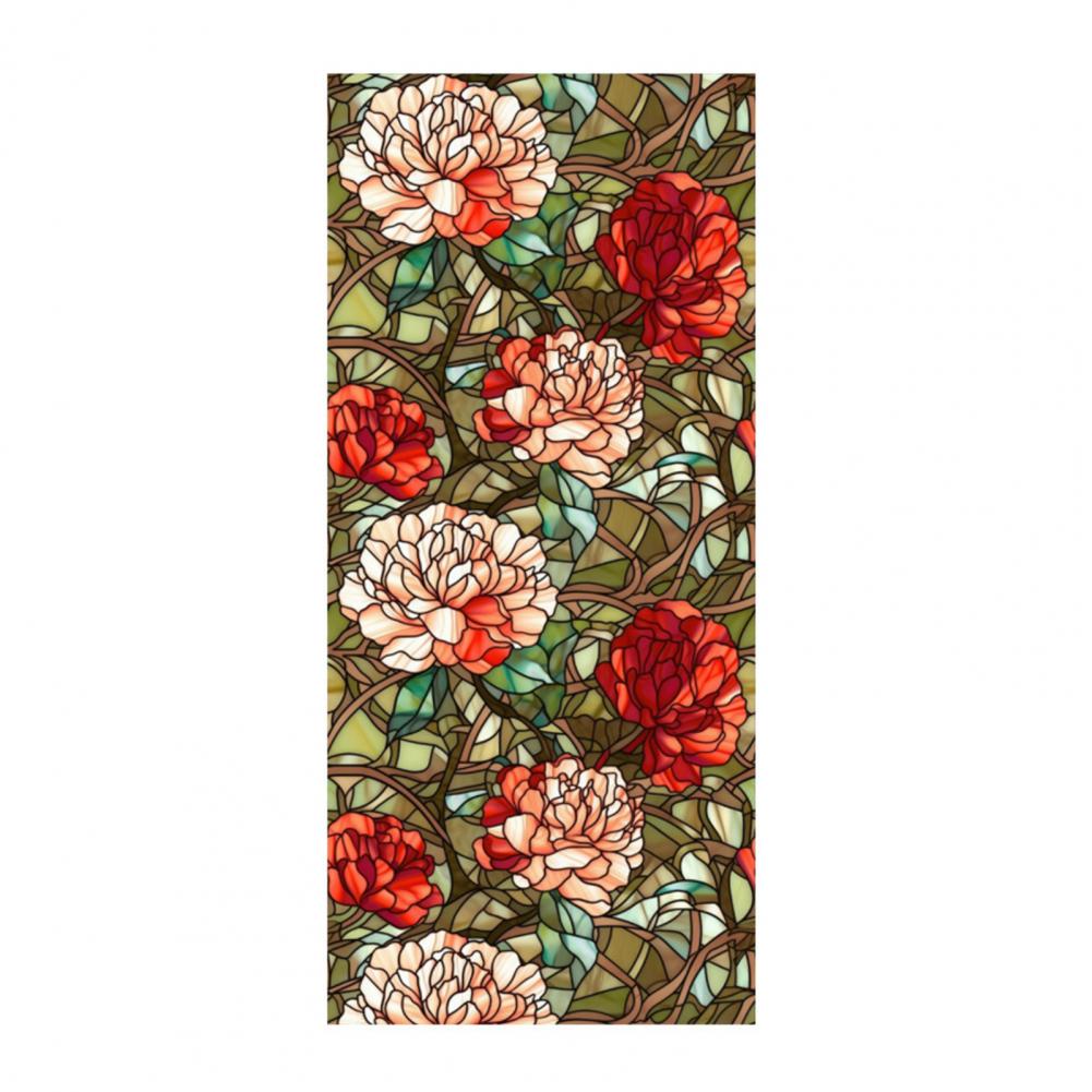 100*45cm Electrostatic Glass Sticker Waterproof Non-Adhesive Removable Decorative PVC Decorative Static Glass Film Decal Decor