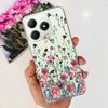 For Realme C63 4G 2024 Case RMX3939 Cover Cute Love Heart Soft Clear Silicone Protective Cases For Realme C61 4G C 61 C 63 Funda
