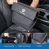 Car Trapezoidal Seat Gap Organizer PU Leather Storage Box Auto Accessories For VW R Scirocco Jetta Beetle Golf Passat TiguanSZ2