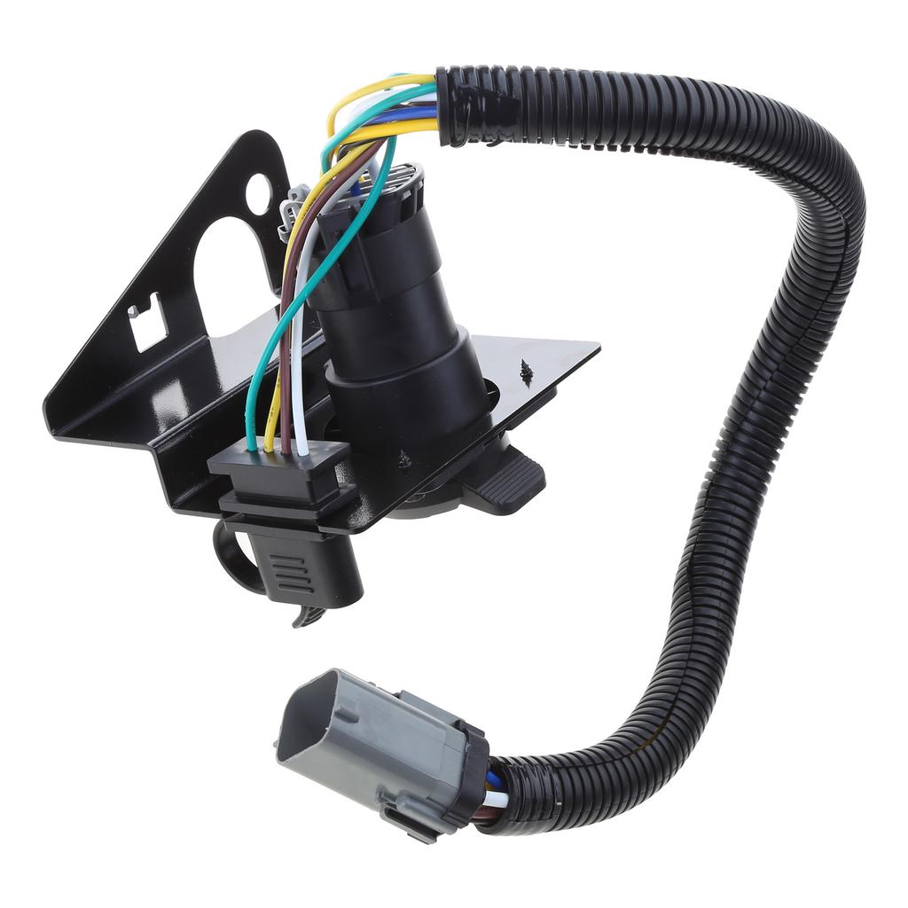 4 & 7 Pin Plug for F250 F350 Pickup Truck Super Duty 99-01 Trailer Tow Wiring Harness Plug Replacement
