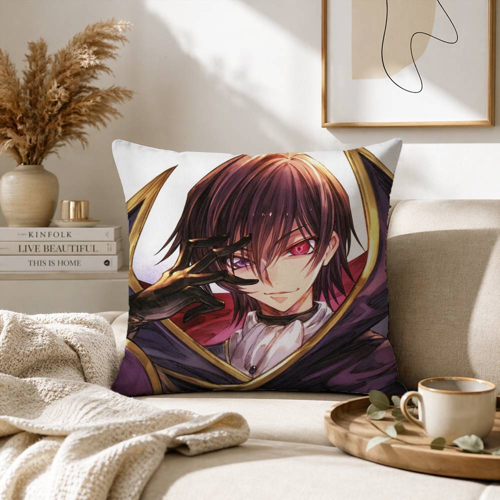 CCode Geass Pillow Case for Sofa Living Room Home office Decor Protective Cover