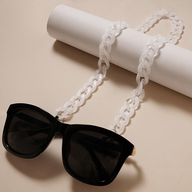 Fashion Eyeglass Sunglasses Chain Glasses Holder Acrylic Women Jewelry Oranments KTY