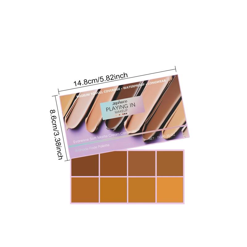 Long-Lasting Waterproof Soft Matte Gradient Concealer Naturally Lightweight And Smooth Transparent Makeup Gradient Concealer