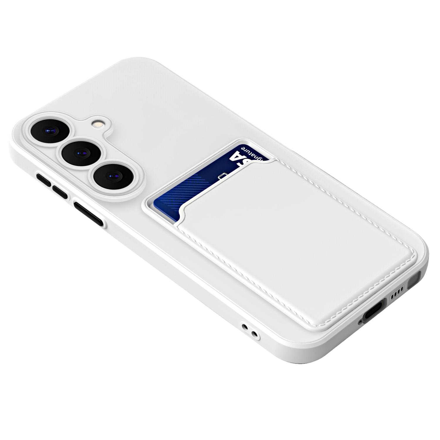 For Samsung Galaxy S26+ Case Flexible TPU Phone Cover with Back Card Slot