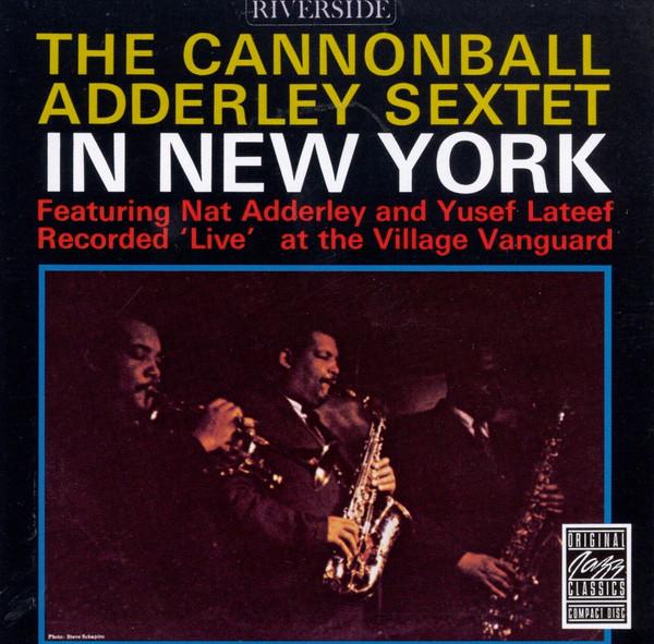 

CD CANNONBALL ADDERLEY SEXTET - In New York OJCCD1422 Riverside US Jazz Used